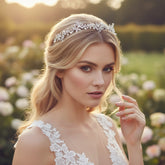 Luxe Embellished Hairvine HP8- SASSB - 14K Gold Plated