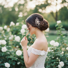 ELITE COLLECTION - STARLET ALLURE HAIR COMB - ROSE GOLD HP126