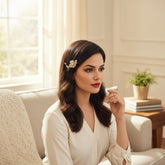 Large Rose Gold Hair Comb - HC132