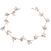 Chic Freshwater Pearl Hairvine - ROSE GOLD SASSB