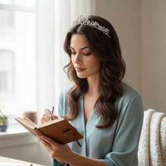 CELESTIA - ROMANTIC ELEGANCE TIARA 16- SASSB (SILVER)