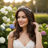 CELESTIA - ROMANTIC ELEGANCE TIARA 16- SASSB (SILVER)