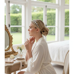JASMINE - ROMANTIC VINE HEADPIECE - SASSB (ROSE GOLD)