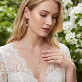 CUBIC ZIRCONIA COLLECTION - DAINTY SPARKLE NECKLACE - CZNK40