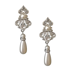 SASSB COLLECTION - EXQUISITE STARLET PEARL EARRINGS - SASSB -ER466