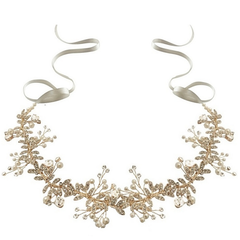 ATHENA COLLECTION - CRYSTAL STARLET HAIRVINE- HP142 GOLD