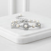 SWAROVSKI AND CZ COLLECTION - VINTAGE CHIC BRACELET - S-BR14