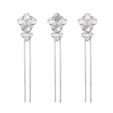 SASSB COLLECTION - EXQUISITE STARLET PEARL HAIR PIN SET HP45 SASSB