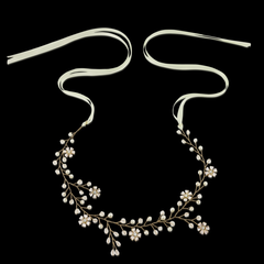 ATHENA COLLECTION - FLORAL ROMANCE HAIRVINE -HP135 GOLD