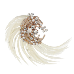 ADORIA LUXE FEATHER HEADPIECE - SASSBHP-14 (ROSE GOLD)