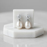CUBIC ZIRCONIA COLLECTION - TIMELESS ELEGANCE EARRINGS - CZER429