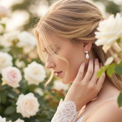 CUBIC ZIRCONIA COLLECTION - TIMELESS ELEGANCE EARRINGS - CZER429