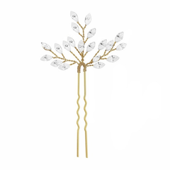 ATHENA COLLECTION - CRYSTAL CHIC HAIR PIN - PIN27 Gold