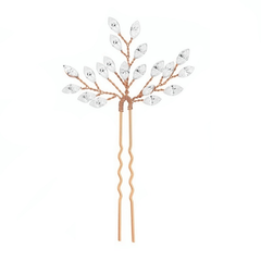 ATHENA COLLECTION - CRYSTAL CHIC HAIR PIN - PIN27 ROSE GOLD
