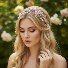ATHENA COLLECTION -EXQUISITE ROMANCE VINE - BLUSH PINK (HP147)