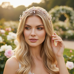 ATHENA COLLECTION - ENCHANTING BLUSH PINK VINE - (HP148)