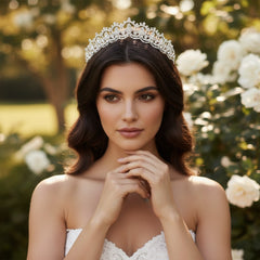 SASSB COLLECTION - JEWEL TIARA 18 SILVER