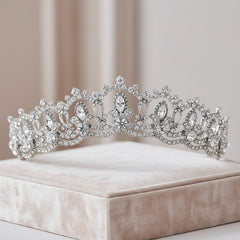 SASSB COLLECTION - JEWEL TIARA 18 SILVER