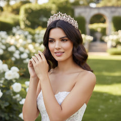 SASSB COLLECTION - JEWEL TIARA 18 - ROSE GOLD