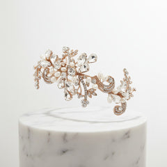 SASSB COLLECTION - ELISE EXQUISITE FLEXIBLE HEADPIECE HC31 - ROSE GOLD