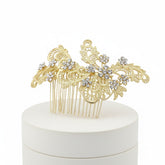 SASSB COLLECTION - LIZA EXQUISITE HAIRCOMB - HC32- 14 GOLD