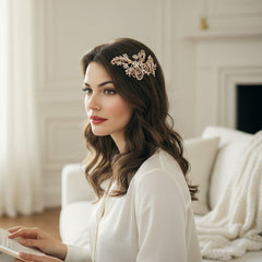 SASSB COLLECTION - LIZA EXQUISITE HAIRCOMB - HC32- 14 GOLD