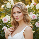SASSB COLLECTION - LIZA EXQUISITE HAIRCOMB HC32- ROSE GOLD