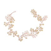 ATHENA COLLECTION - MINI PEARL EMBELLISHED HAIRVINE - (HP139) ROSE GOLD