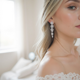 CUBIC ZIRCONIA COLLECTION - STARLET TREASURE EARRINGS - CZER432