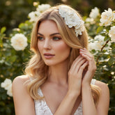 SASSB COLLECTION - AMELIE CHIC HEADBAND HDB39- IVORY