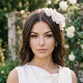 SASSB COLLECTION - AMELIE CHIC HEADBAND HDB39- IVORY