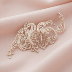 SASSB COLLECTION - VINTAGE EXTRAVAGANCE HEADPIECE HC33 - SILVER