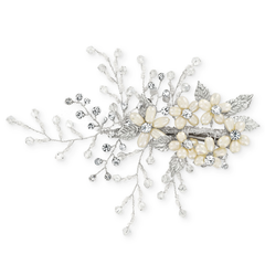 ATHENA COLLECTION - EXQUISITE PEARL HAIR CLIP - CLIP 737