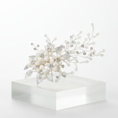 ATHENA COLLECTION - EXQUISITE PEARL HAIR CLIP - CLIP 737