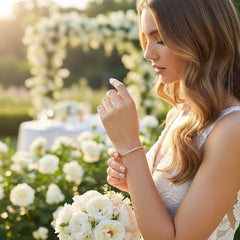 CZ COLLECTION - CRYSTAL ELEGANCE BRACELET - CZBRA30 ROSE GOLD
