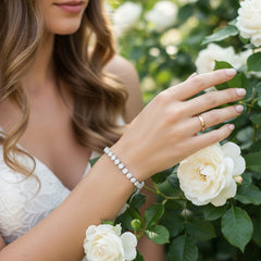 CUBIC ZIRCONIA COLLECTION - CLASSIC TENNIS BRACELET CZBRA31