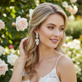 CUBIC ZIRCONIA COLLECTION - DAZZLING STARLET EARRINGS - CZER451