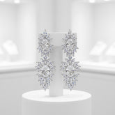CUBIC ZIRCONIA COLLECTION - DAZZLING STARLET EARRINGS - CZER451