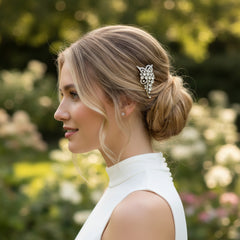 ELITE COLLECTION - Vintage Inspired Hair Pin - Clear (Pin 3)