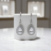 CUBIC ZIRCONIA COLLECTION - CHIC STARLET EARRINGS - CZER462