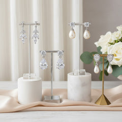 CUBIC ZIRCONIA COLLECTION - DAINTY EARRING COLLECTION
