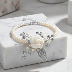 SASSB COLLECTION -CLARA PEARL BRACELET - BR19