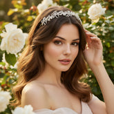 ATHENA COLLECTION - CHIC CRYSTAL TREASURE HEADBAND AHB-2 SILVER