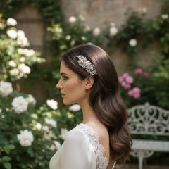 ELITE COLLECTION - Classic Extravagance Pearl Hair comb - Pearls (HCa)