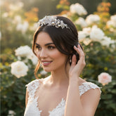 ELITE COLLECTION - Luxe Enchanting Pearl Tiara - Pearl (Tiara 10)