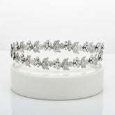 ELITE COLLECTION - Crystal shimmer Headband - Clear (HB245)