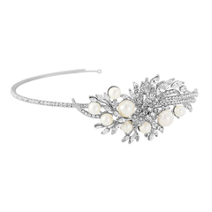 ELITE COLLECTION - Vintage Pearl Headband - Ivory (HB252)