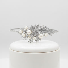 ELITE COLLECTION - Vintage Pearl Headband - Ivory (HB252)