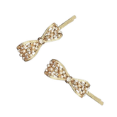 ATHENA COLLECTION - CRYSTAL TREASURE CLIPS - GOLD (CLIP749)