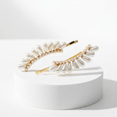 ATHENA COLLECTION - GATSBY STYLE CLIPS - GOLD (PAIR)